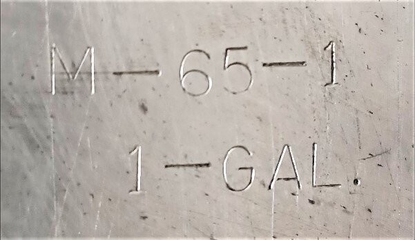 Unknown Brand Unknown Model F-Style 1 Gallon Blow Mold - Image 2