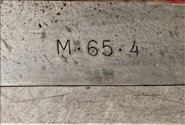 Unknown Brand M-65-4 Slant Handled F-Style Gallon Blow Mold - Image 2