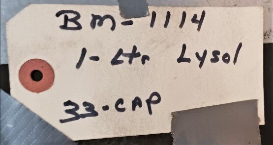 Unknown Brand Unknown Model 1 Liter Lysol Bottle Blow Mold - Image 2