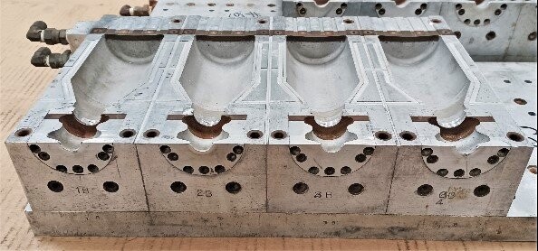 Unknown Brand Unknown Model 11 oz Brake Fluid Bottle Blow Mold - Image 2