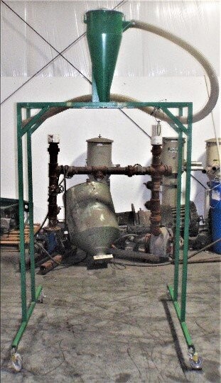 Unknown Brand Unknown Model 12 Inch Diameter Cyclone on Gaylord Stand