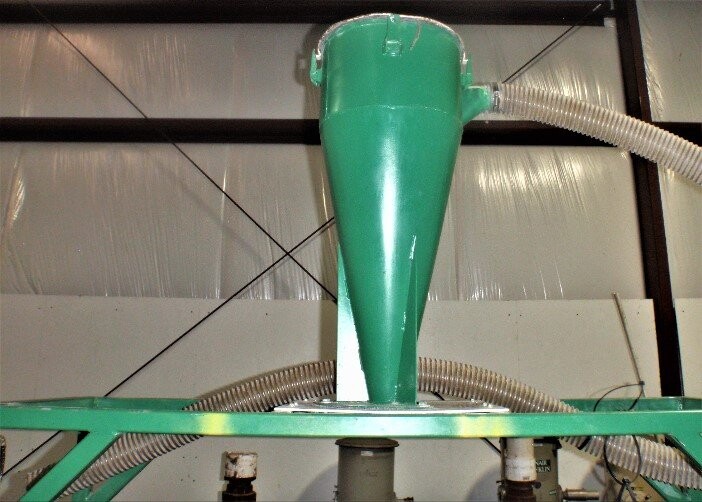 Unknown Brand Unknown Model 12 Inch Diameter Cyclone on Gaylord Stand - Image 2