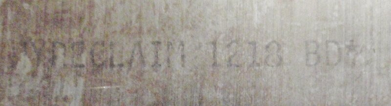 Unknown Brand Unknown Model 1218 BD 18 1/4 inch Long Hydreclaim Stationary Knife - Image 3