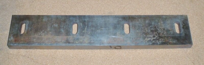 Unknown Brand Unknown Model 1218 BD 18 1/4 inch Long Hydreclaim Stationary Knife