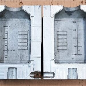 Unknown Brand Unknown Model 15 oz Square Pill Bottle Blow Mold