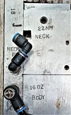 Unknown Brand Unknown Model 16 oz Fuel Additive Bottle Blow Mold - Image 3