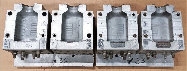 Unknown Brand Unknown Model 16 oz Square Pill Bottle Blow Mold