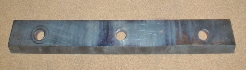 Unknown Brand Unknown Model 18 Inch x 2 11/16 Inch x 5/8 inch Rotor Knife