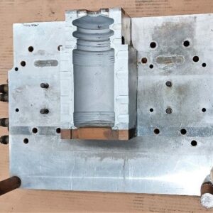 Schulze Tool Company Unknown Model 18 oz Ringed Cylinder Bottle Blow Mold