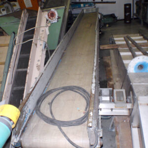 Unknown Brand Unknown Model 1Hp 17' in length 18" wide Flat Conveyor