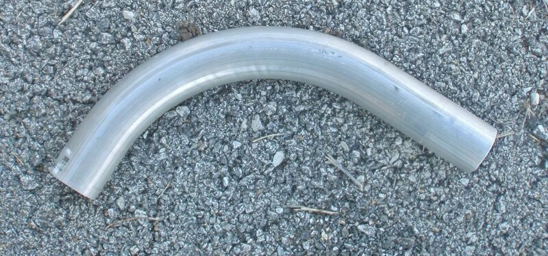 Unknown Brand Unknown Model 2.5 inch 45° Aluminum Pipe