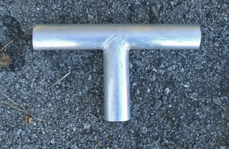 Unknown Brand Unknown Model 2.5 inch Tee Pipe