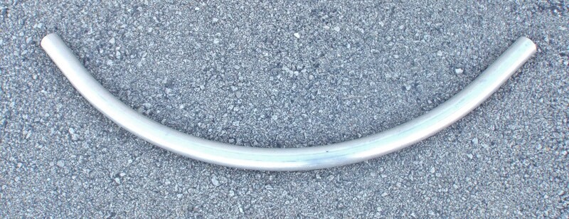 Unknown Brand Unknown Model 2.5" 90° Aluminum Pipe