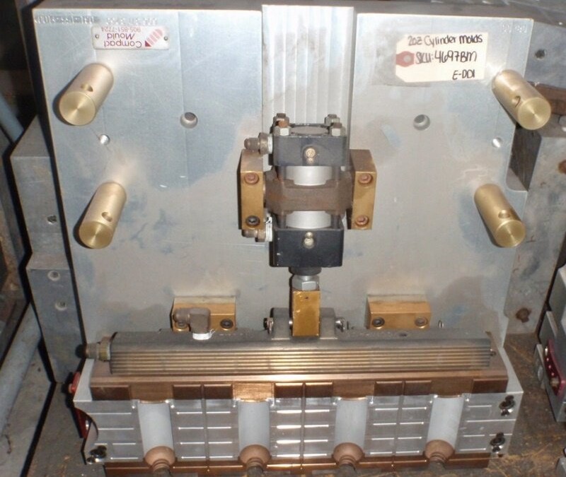 Compact Mould Ltd. 24089-3 Soft Touch 2oz Cylinder Molds - Image 2