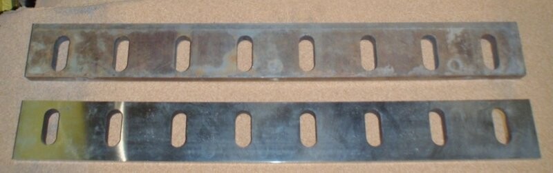 Unknown Brand Unknown Model 28 1-8 inch long Stationary Knives