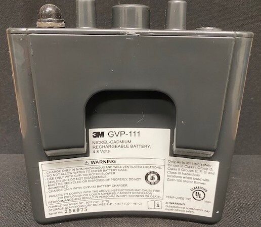 3M GVP-111 Air Purifying Respirator Nickel Cadmium Battery Pack - Image 2