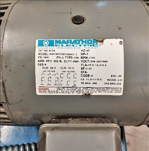 Air Compressor Engineering CRNF-0516 5 HP Air Compressor - Image 4