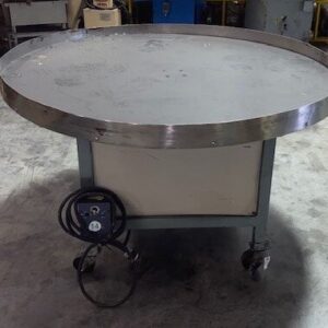 Unknown Brand Unknown Model 59.5" Diameter Rotary Accumulation Table
