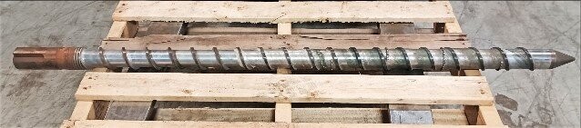 Unknown Brand 60 mm PVC Extruder Screw