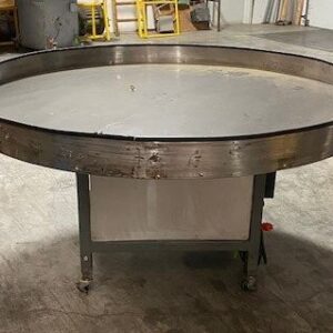 Unknown Brand Unknown Model 71.5" Diameter Rotary Accumulation Table