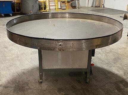 Unknown Brand Unknown Model 71.5" Diameter Rotary Accumulation Table