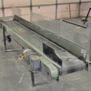 Unknown Brand Unknown Model .75 HP 117 inches long Flat Conveyor