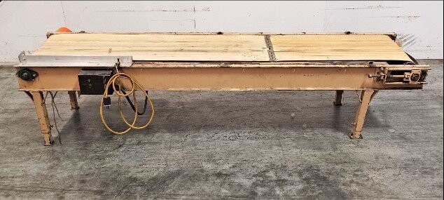 Unknown Brand Unknown Model 8 Foot Long Flat Conveyor