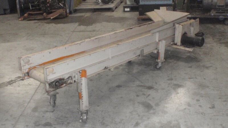 Unknown Brand Unknown Model 96 1/2" long x 14 1/2" wide Flat Conveyor