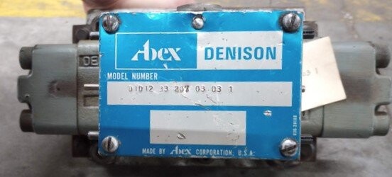 Abex Denison D1D12 33 207 03 03 1 Hydraulic Valve - Image 2