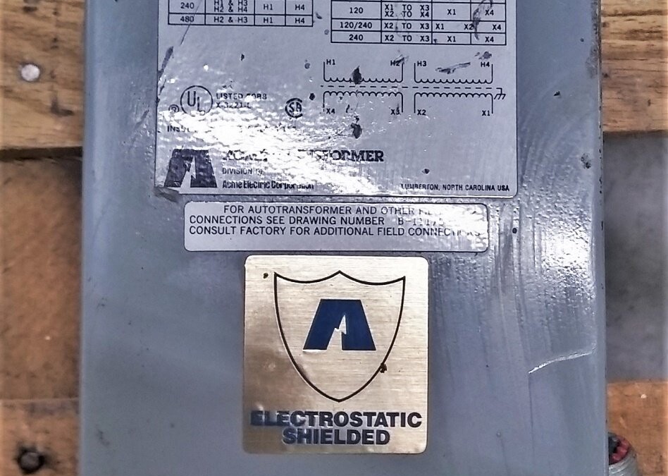 Acme Electric Corporation T-2-53011-S 1.5 KVA Transformer