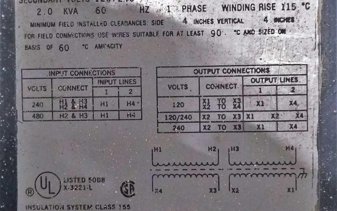 Acme Electric Corporation T-2-53012-S 2.0 KVA Transformer - Image 2