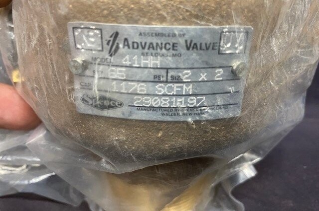 Advanced Valve 41HH Pneumatic Relief Valve - Image 2