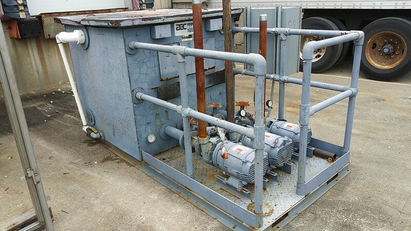 AEC C500D Stainless Steel Tank with Pumps