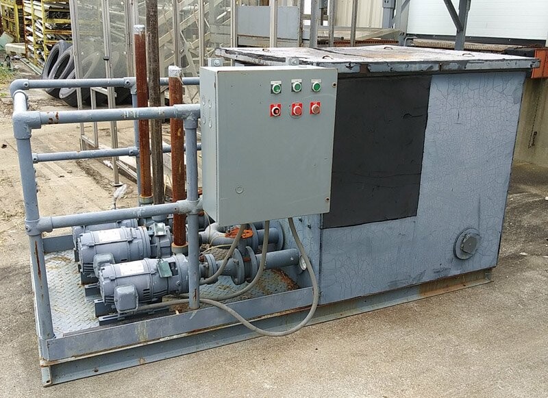 AEC C500D Stainless Steel Tank with Pumps - Image 2