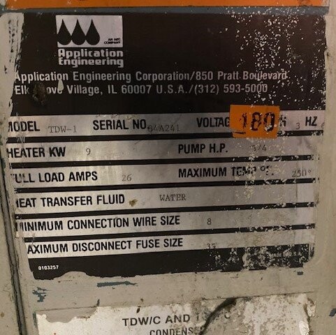 AEC TDW-1 Water Temperature Thermolator - Image 3