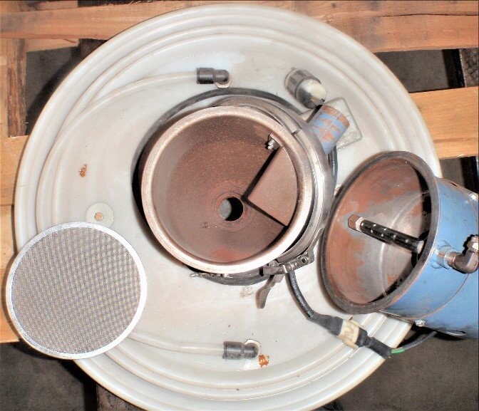 AEC-Whitlock Unknown Model 6 Inch Diameter Vacuum Receiver Hopper - Image 2