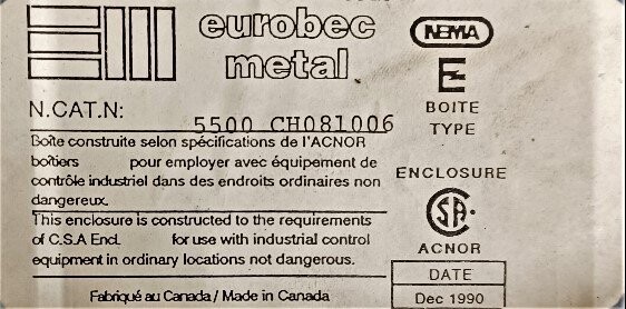 AEC-Whitlock CH081006 Accumeter Feeder Controller - Image 3