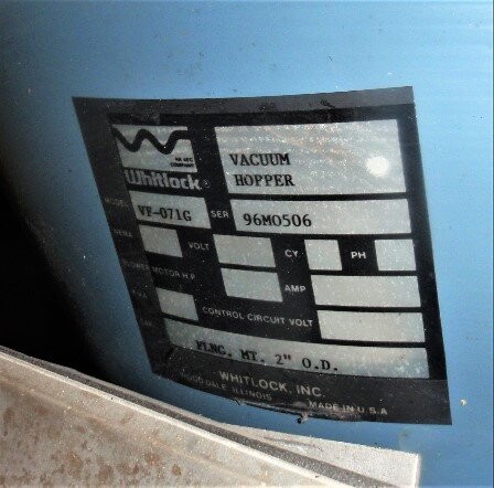 AEC-Whitlock VF-071G Vacuum Receiver Hopper - Image 2