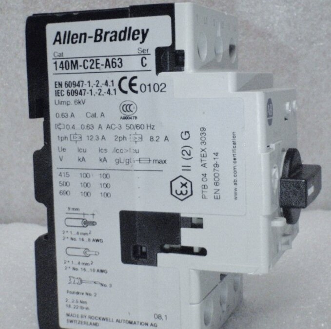 Allen-Bradley 140M-C2E-A63 Circuit Breaker - Image 3