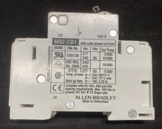 Allen-Bradley 1492-CB1G150 Circuit Breaker - Image 2
