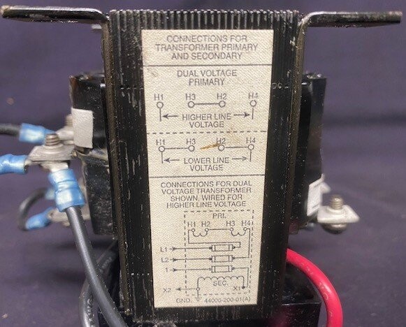 Allen-Bradley 1497-N2P Series A 0.075 kVA Industrial Control Transformer - Image 4