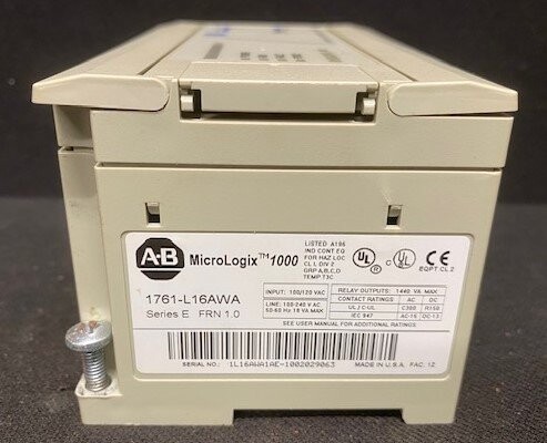 Allen-Bradley 1761-L16AWA Series E MicroLogix 1000 Programmable Logic Controller - Image 4