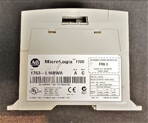 Allen-Bradley 1763-L16BWA Series A Rev C MicroLogix 1100 Small Logic Controller - Image 2