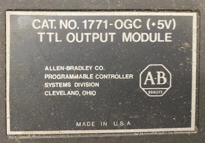 Allen-Bradley 1771-OGC TTL Output Module - Image 3