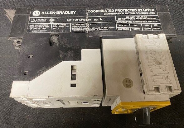 Allen-Bradley 190-CPS40 Series A Coordinated Protected Starter - Image 3