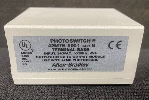 Allen-Bradley 42MTB-5001 Series B Photoswitch Terminal Base - Image 2