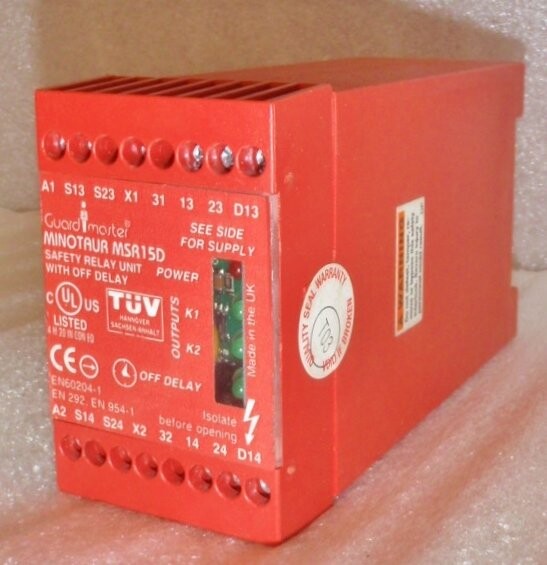 Allen-Bradley 440R-M23048 Guardmaster MinoTaur MSR15D Safety Relay