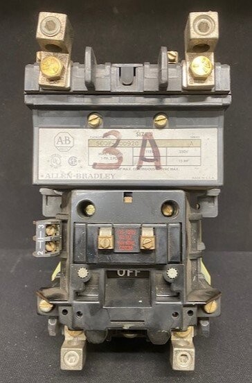 Allen-Bradley 500F-D0D920 Series A Contactor