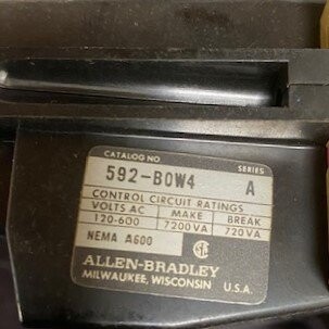 Allen-Bradley 509-AOXD Series B Starter - Image 3