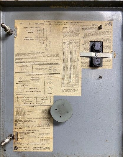 Allen-Bradley 509-BJB Series B Bulletin Magnetic Motor Starter - Image 3